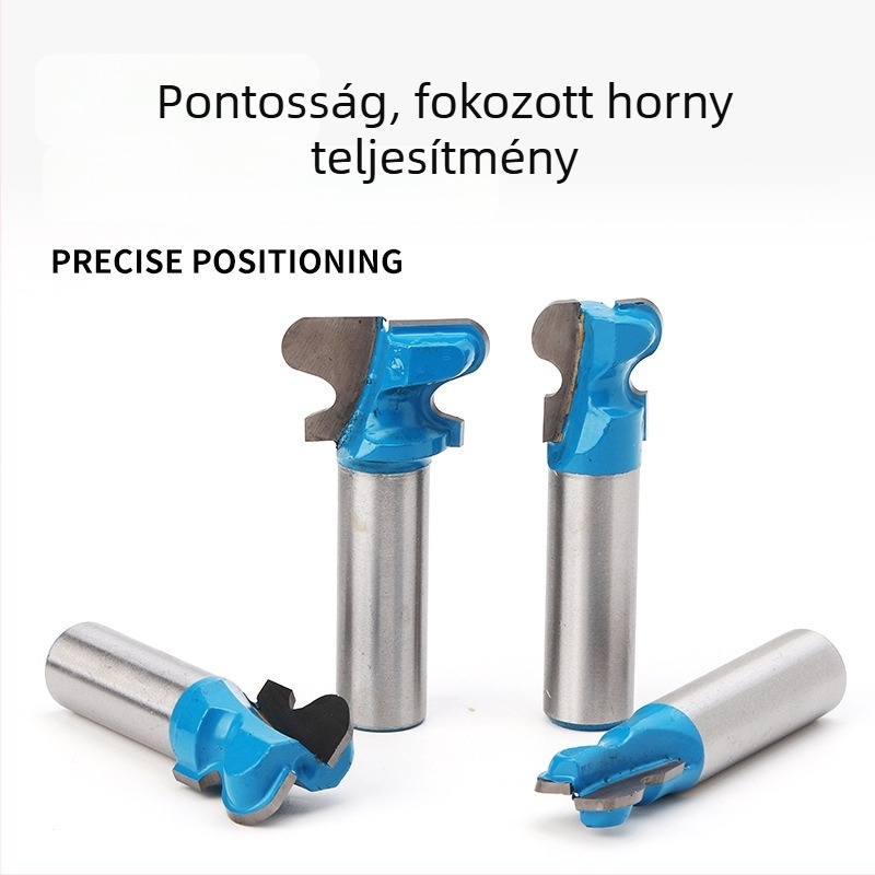 Fát feldolgozó maró – frontális maró, cementált keményfém, kerek fogantyúval, bevont, faipari marók sorozata