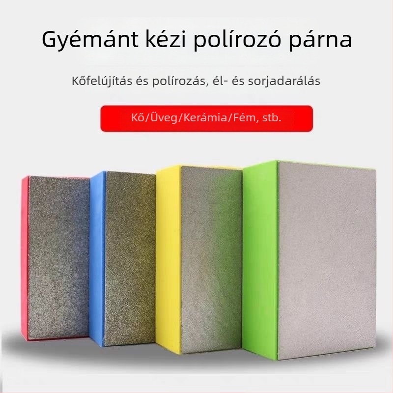 Gyémántos csempe élcsiszoló eszköz – kézi polírozó párna száraz csiszoláshoz és az él menti formázáshoz