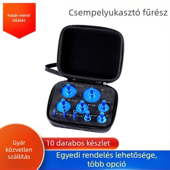 Csempe lyukfúró fogazott éllel, száraz fúráshoz, Yanjing elektropokryttel, vas/acél rúd, emery