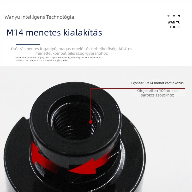 M14-es lyukfúrókészlet csempéhez és márványhoz, gyémánt fúrófejek