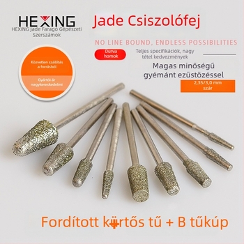 Elektromos jade faragó csiszolófej Cone modell – Hexing