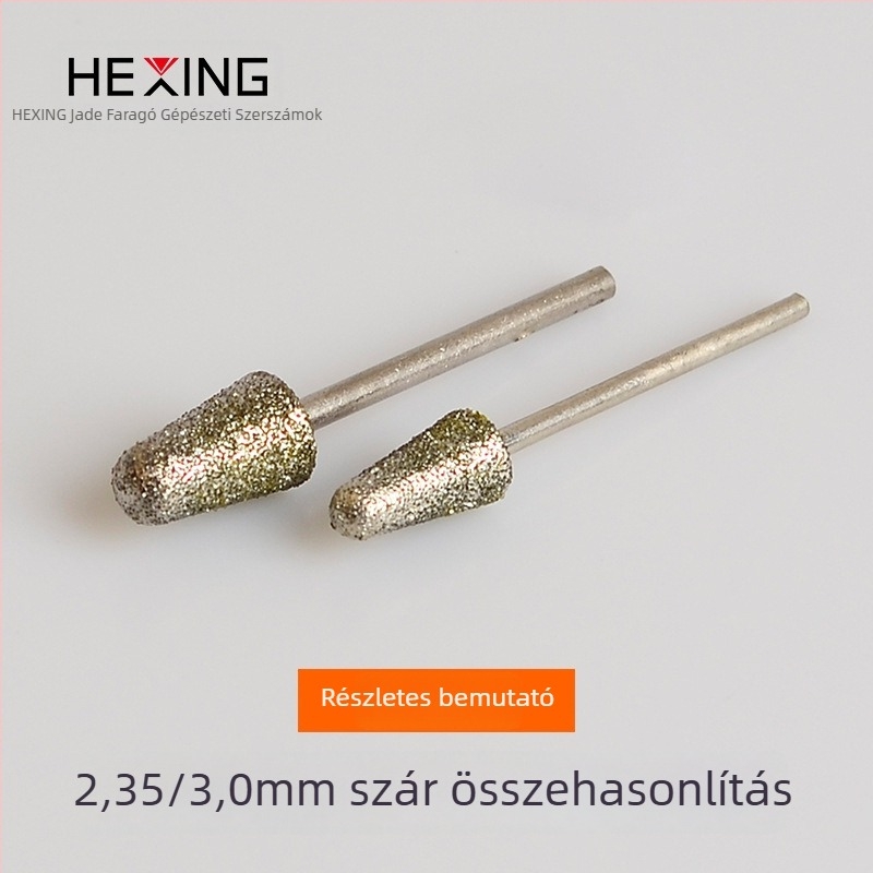 Elektromos jade faragó csiszolófej Cone modell – Hexing
