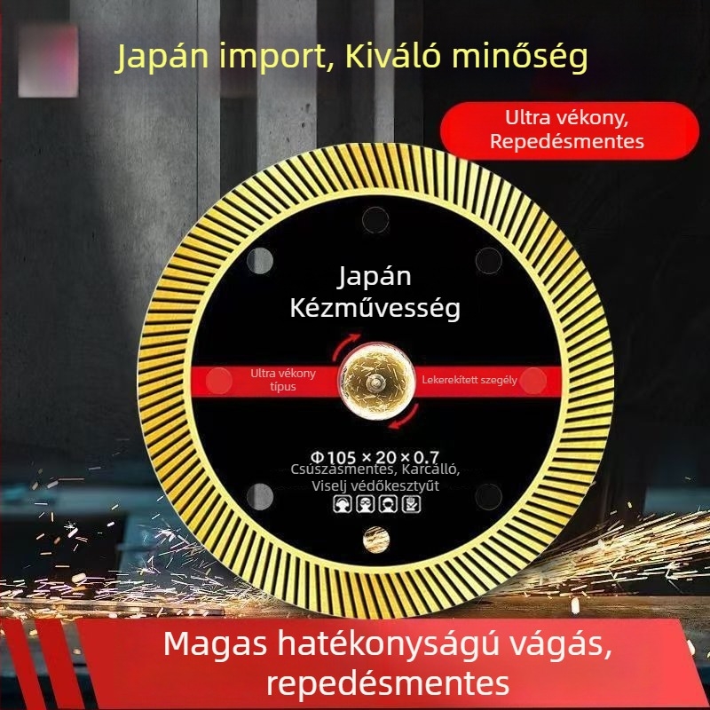 Csempe vágókorong – kerámia csempékre, jáde és kő számára (Márka: Egyéb; Feldolgozási tárgy: Vágókorongok; Alkalmazási tartomány: Kerámia csempék, Jáde, Kő)