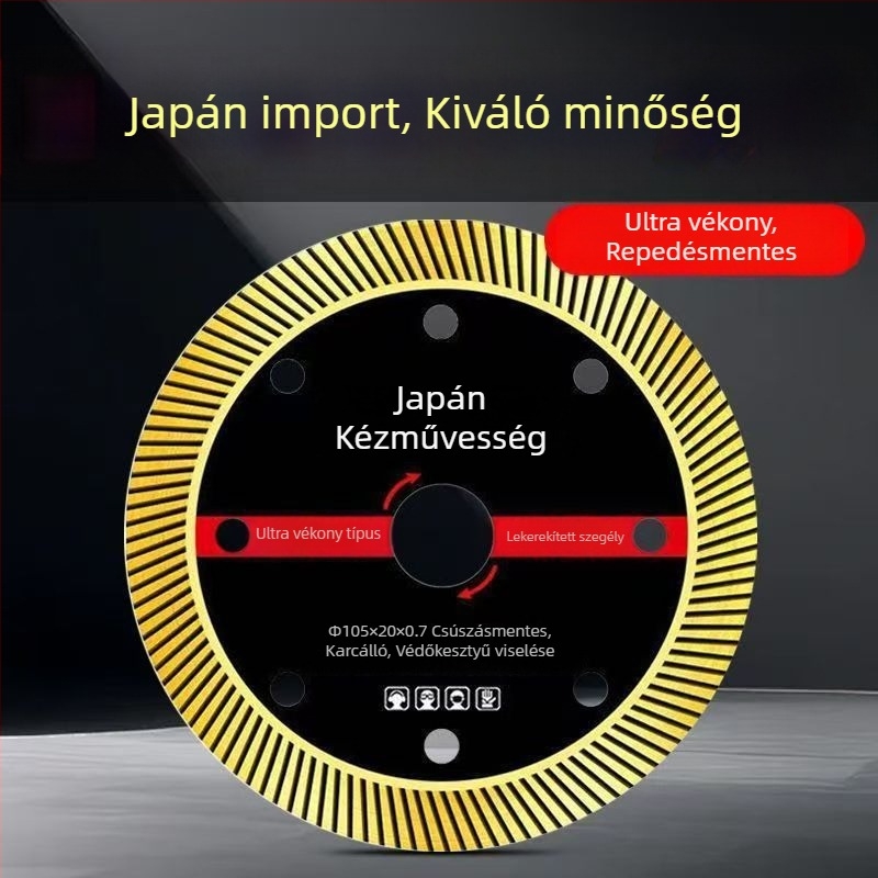 Csempe vágókorong – kerámia csempékre, jáde és kő számára (Márka: Egyéb; Feldolgozási tárgy: Vágókorongok; Alkalmazási tartomány: Kerámia csempék, Jáde, Kő)