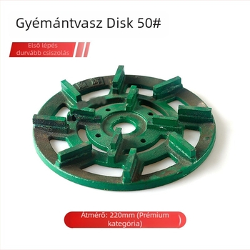 Blue Bay gránit polírozó korong, szinterezett, kőfeldolgozásra