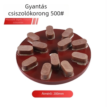 Blue Bay gránit polírozó korong, szinterezett, kőfeldolgozásra