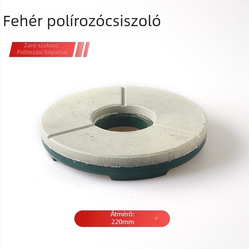 Blue Bay gránit polírozó korong, szinterezett, kőfeldolgozásra