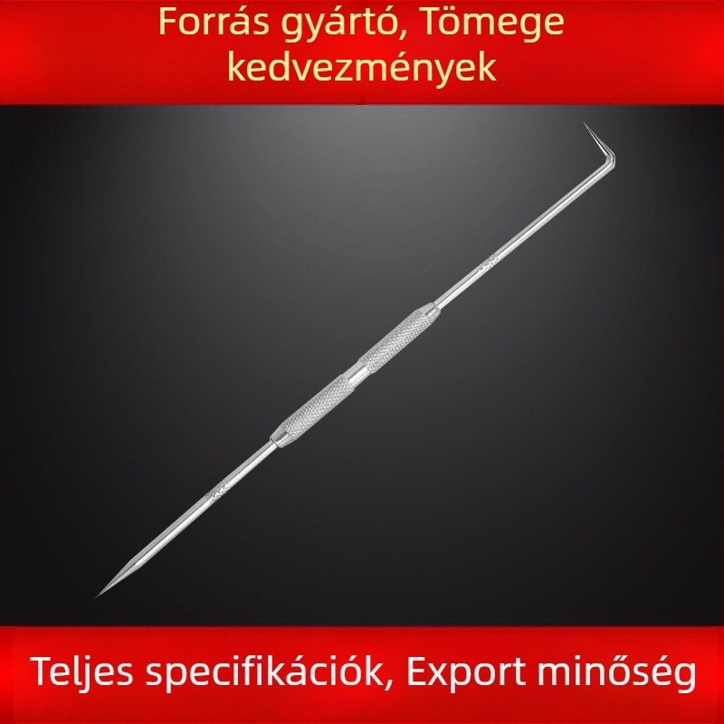 Kétszárú scriber nikkelezett bevonattal, toll formájú ötvözetes csempéhez