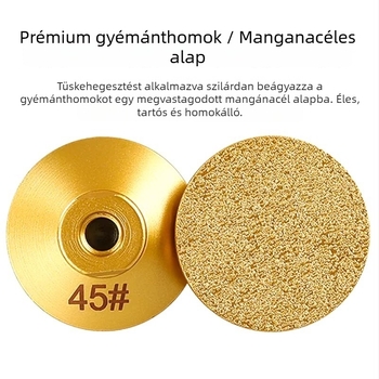 Brazing síkcsiszolófej kerámia csempékhez – csiszolás, vágás és kőcsiszolás szögcsiszolóhoz