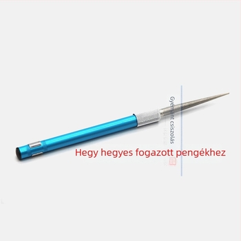 Kétfejű gyémánt horogreszelő, toll formájú gyémánt élező, hordozható élezőpálca, kültéri élezőeszköz