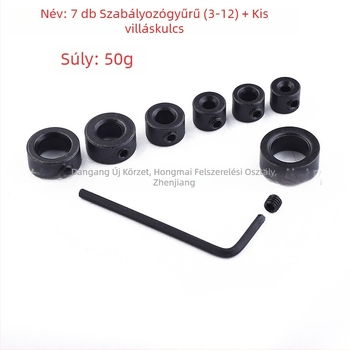 Feszítőgyűrű fúróhoz — helymeghatározó, rögzítő, fix pont 3–12, tömeg 0,055 kg