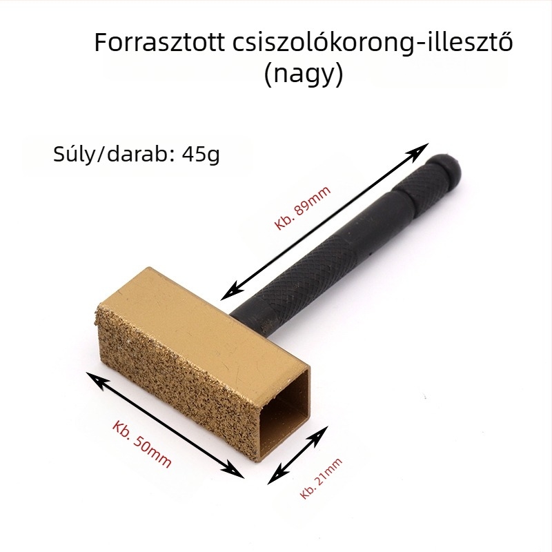 Kézben tartható elektropolírozott gyémánt-dreser asztali csiszolóhoz – eszköz a köszörűkorong dreszelésére és a korong formázására