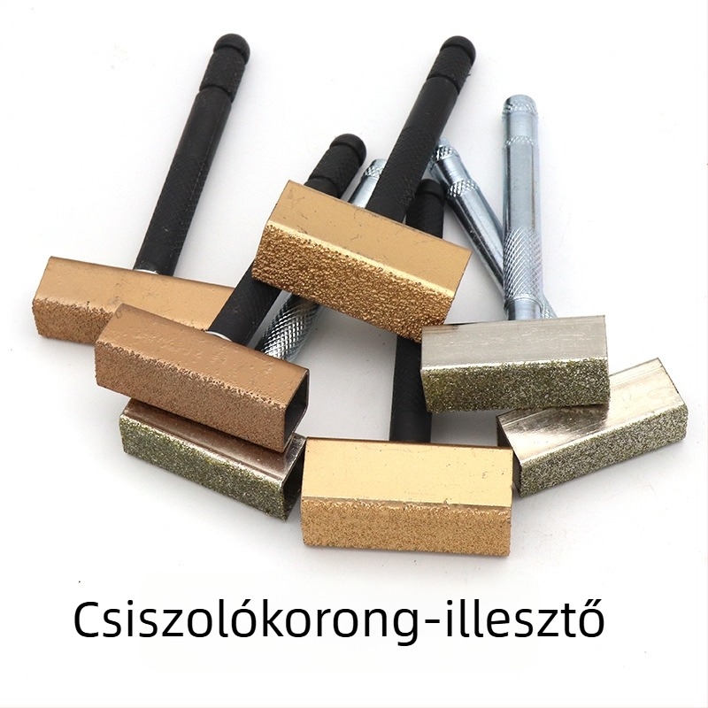 Kézben tartható elektropolírozott gyémánt-dreser asztali csiszolóhoz – eszköz a köszörűkorong dreszelésére és a korong formázására
