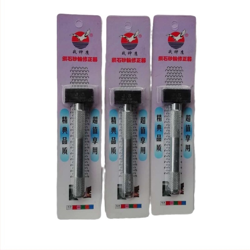 Kézben tartható univerzális gyémánt köszörűkő dreser korund és szilícium-karbid kerekekhez, modell 118X30X17, sinterált eszköz, Wargod Eagle