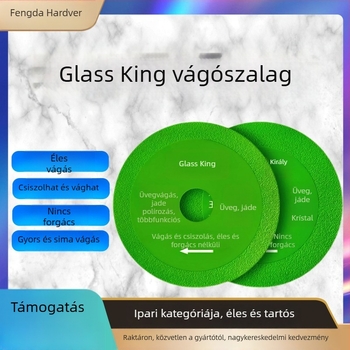 Fenda gyémántvágókorong szögcsiszolóhoz – kerámia, csempe és cement vágására; kő és márvány gyors vágás