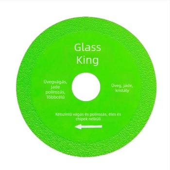 Fenda gyémántvágókorong szögcsiszolóhoz – kerámia, csempe és cement vágására; kő és márvány gyors vágás