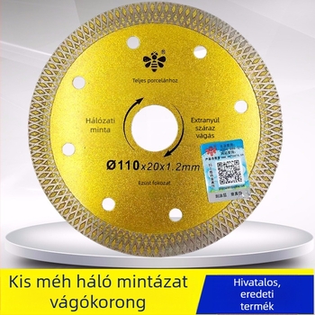 Little Bee 110 gyémántvágókorong kerámia burkolólapokhoz – Kerámia feldolgozás, Sinterezés
