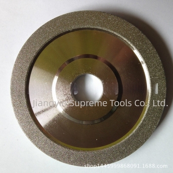 Supreme Elektroplatált gyémánt sík csiszolókerék, modell ZZ009, testre szabható fémipari felhasználásra