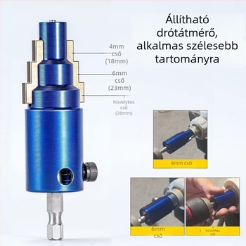 Univerzális menetkivágó 1/2 inch és 3/4 inch csaptelekhez