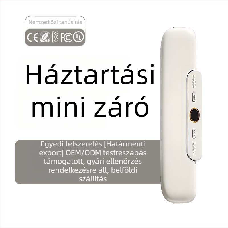 Élelmiszer vákuumcsomagoló készülék – kompakt otthoni/kereskedelmi használatra, ABS ház, 120W, 220V, kapacitás 500 ml alatt