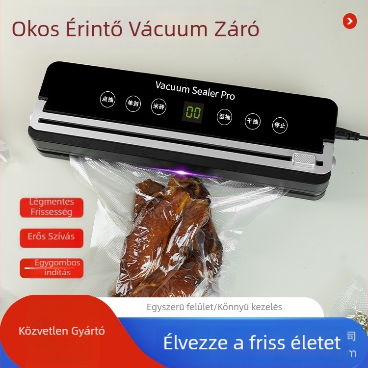Családi vákuumszívó készülék ABS házban, 120W, hálózati tápegység, vákuumfunkció, kapacitás 500 ml alatt