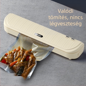 Minhuang háztartási vákuumzáró készülék – élelmiszer-tartósító vákuumcsomagoló gép, műanyag zárás
