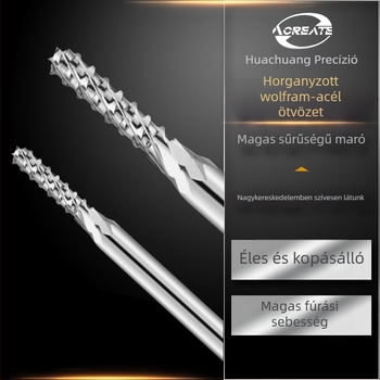 PCB keményfém maró, 3.175 mm szár, Multi-Spec verzió, HID/Autó/gyors RF/IC hordozó lemezekhez