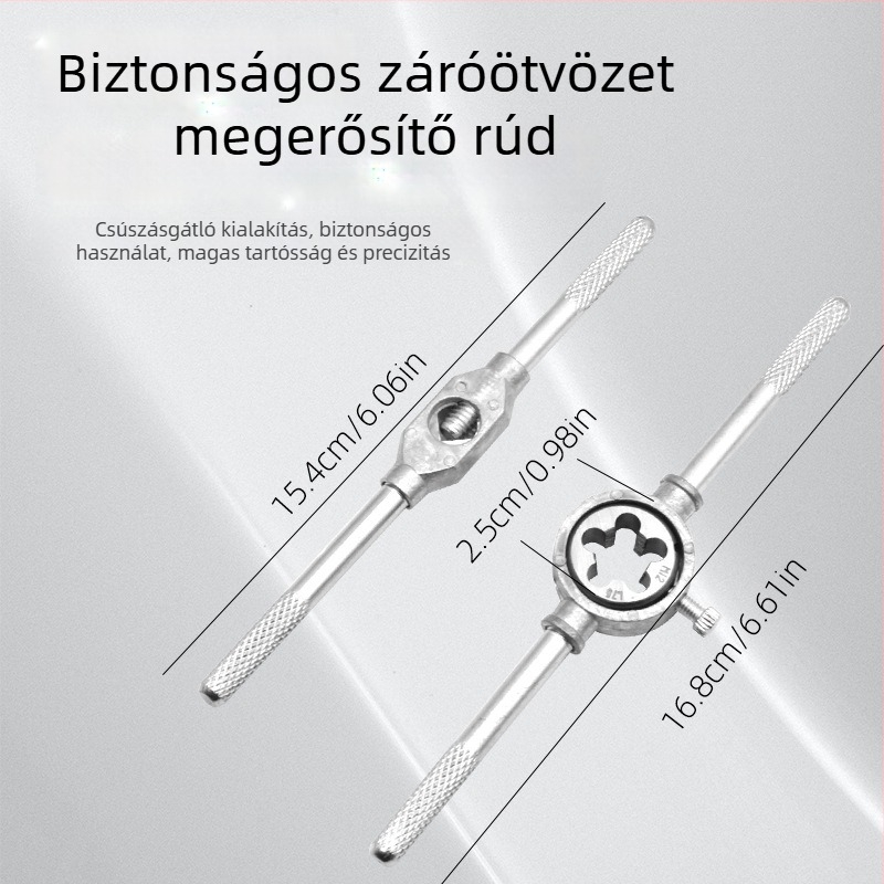 Kézi menetkészlet Tap- és Die Készlet — Metrikus menetek — Zhang chen