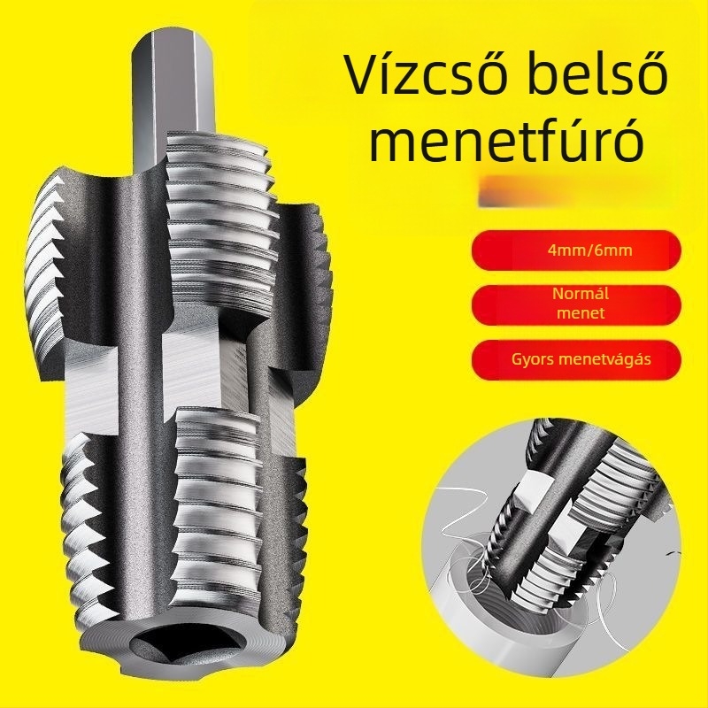 Weichen belső menetesítő szerszám PPR műanyagcsövekhez