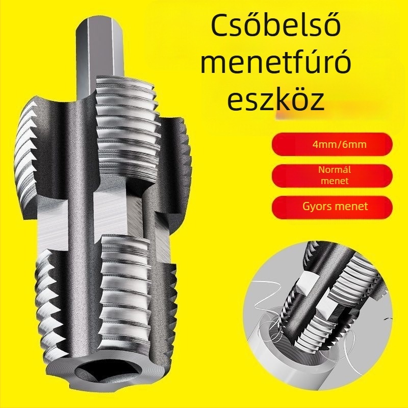 Weichen belső menetesítő szerszám PPR műanyagcsövekhez