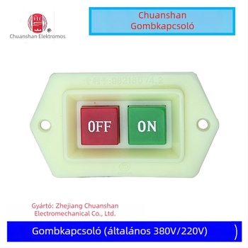 LC3 háromfázisú gombos indítókapcsoló, 380V/220V, 10A