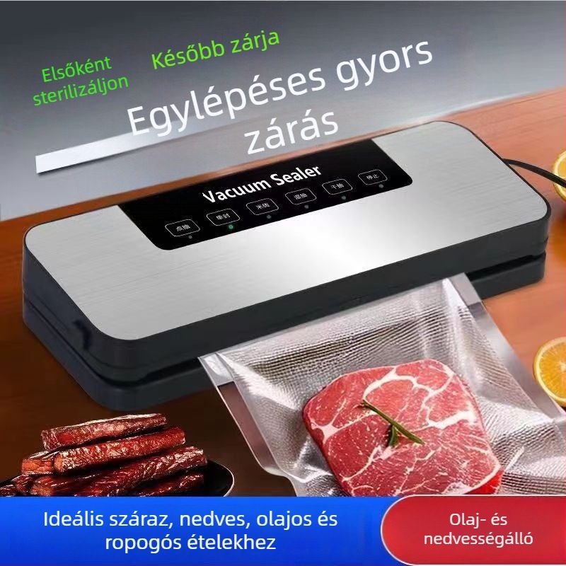 Automata intelligens vákuumzáró gép élelmiszer-csomagoláshoz – otthoni és kereskedelmi használatra