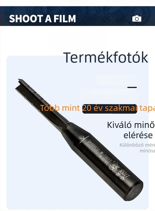 Tiger Shark háromélű, nagysebességű maró CNC-hez