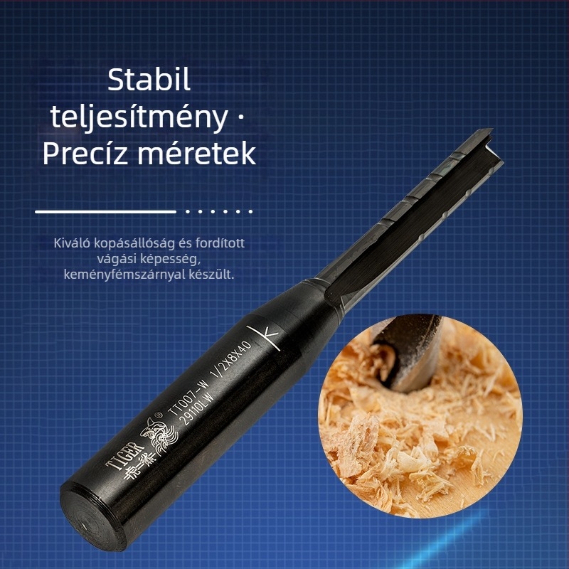 Tiger Shark háromélű, nagysebességű maró CNC-hez