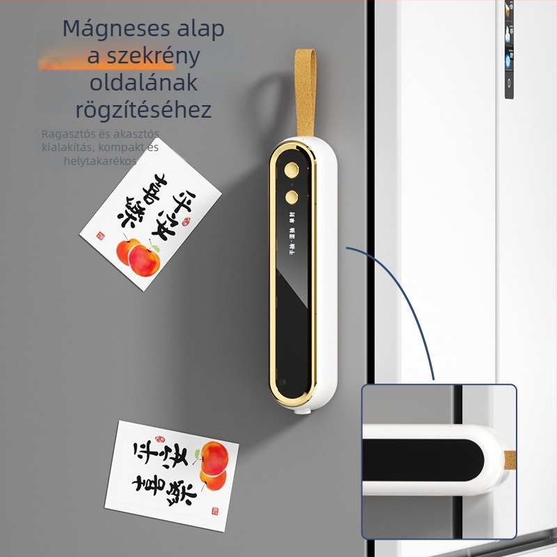 Vezeték nélküli vákuumzáró készülék USB energiaellátással, ABS burkolat, 40 W, kapacitás 500 ml alatt
