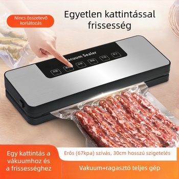 Coloxi Teljesen Automata Vákuumzáró Gép Háztartási és Kereskedelmi Használatra – Modern Design, Logó Nyomtatása Elérhető