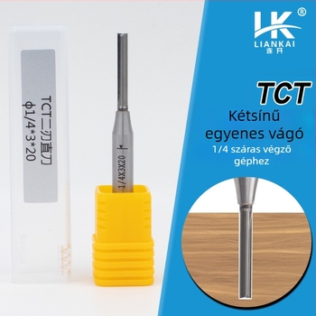 Egyenes kés vágógéphez, TCT wolframos acél bevonattal, maró eszköz