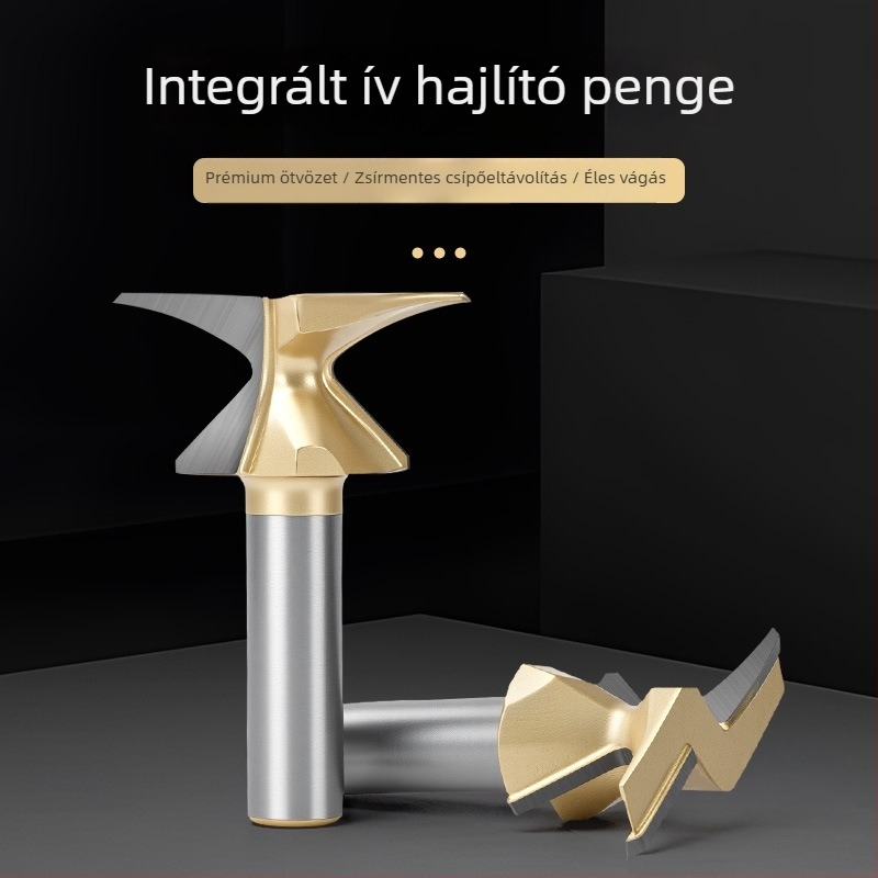 Faipari marófej íves hajlítással integrált formázóval – ipari osztályú, bútor- és faliszekrényekhez