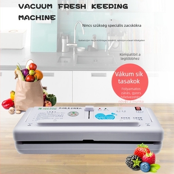 Green Leaf DZ-280/2SD vákuumzáró gép – zárási szélesség 28 cm, zárási sebesség 1–5 s