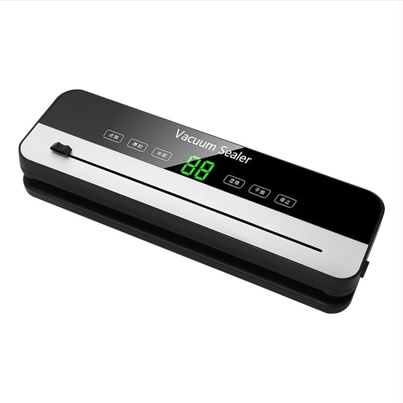 Késekkel ellátott vákuumcsomagológép – kétirányú használat: száraz és nedves, 200W, 220V, kapacitás >2000 ml