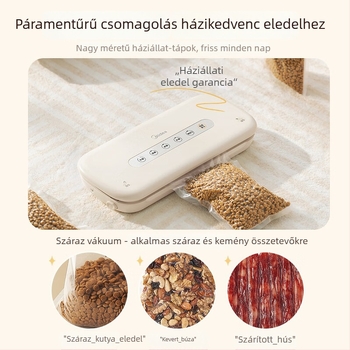 Midea MJ-KF21 Élelmiszer-frissességét megőrző vákuumgép – Otthoni használatra, élelmiszer lezárt csomagolása, műanyag csomagolás; Paraméterek: Márka Midea; Teljesítmény 1; Frekvencia 1; Eredet: Egyéb