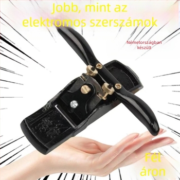 Bird Plane — kézzel készített favágó gyalu anti-slip markolattal és görgős éllel