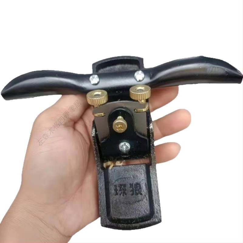 Bird Plane — kézzel készített favágó gyalu anti-slip markolattal és görgős éllel