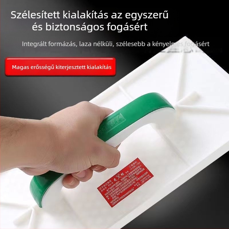 Bright műanyag glettkés, sík modell, kőműveshez