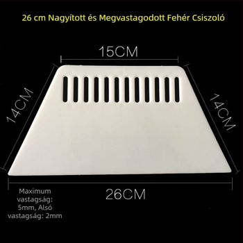 Tapétakaparó és festék spatula – Modell 260, Vastagodott kivitel, Magas minőségű műanyag, Márka LS, Alkalmazások: festék és tapéta