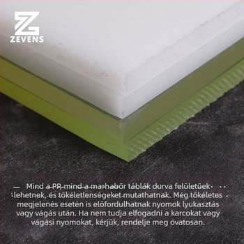 Bőrkészítéshez való perforáló alátét készlet, lágy és kemény alátéttel, DIY pénztárca készítéséhez