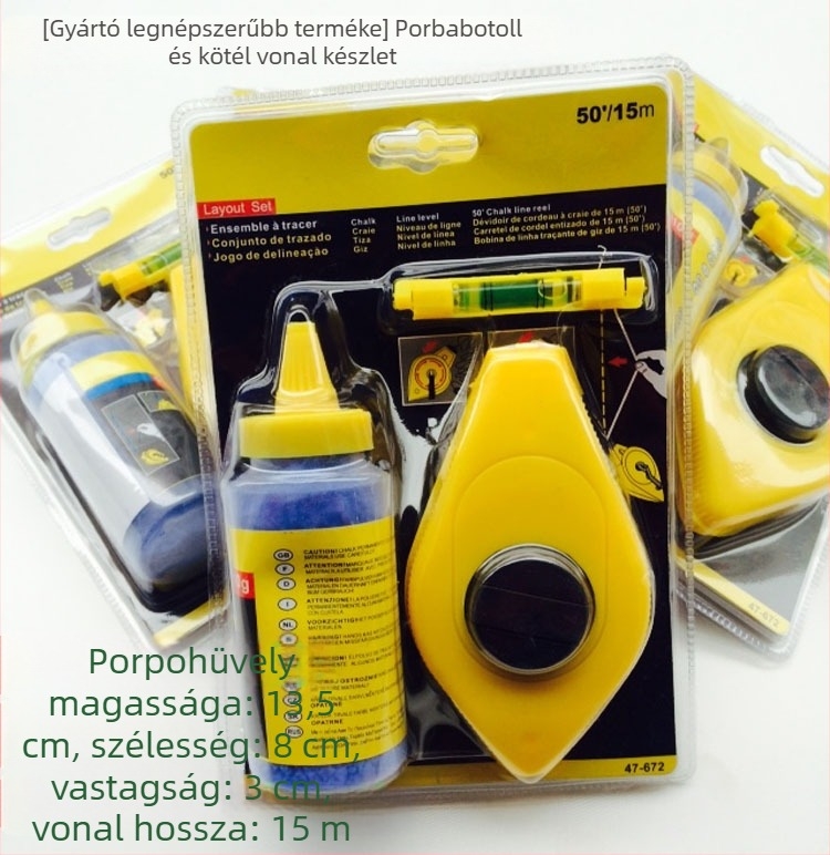 Műanyag porfelhordó és vonalvezető – MD-006 – Hengyu – asztalosipari eszköz