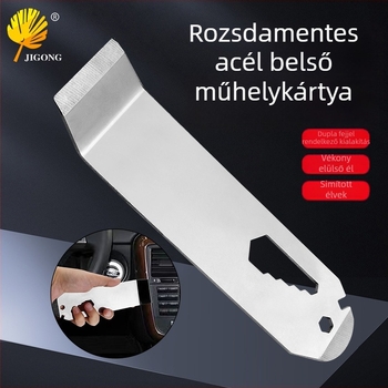 Dupla fejű rozsdamentes acél belső autó demontázs lemez