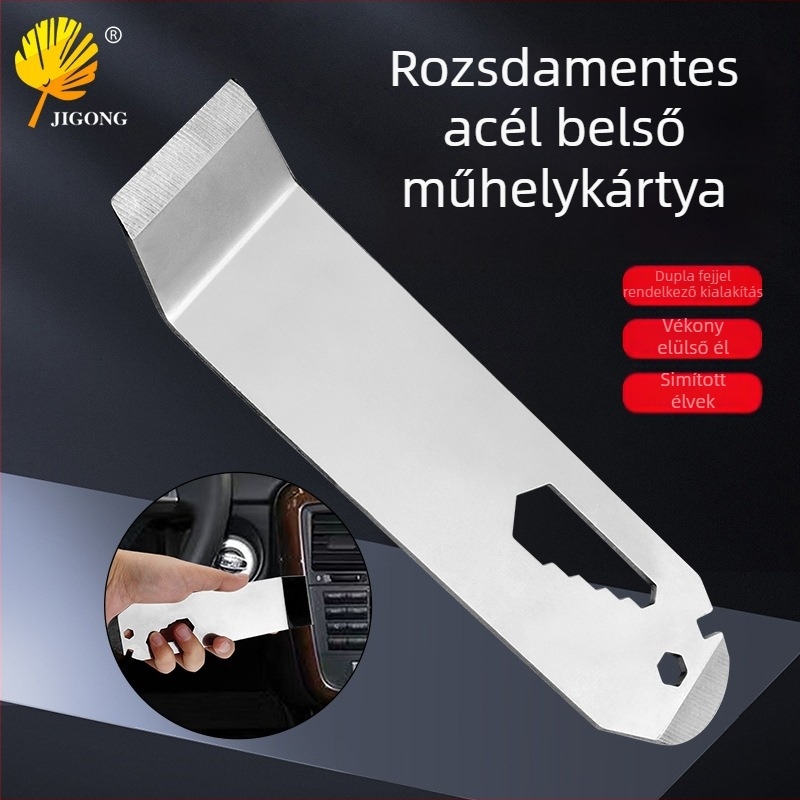 Dupla fejű rozsdamentes acél belső autó demontázs lemez