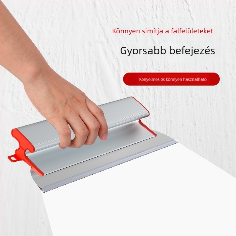 Alumínium ötvözetű glettvas – nagy méretű eszköz falak gletteléséhez és simításához
